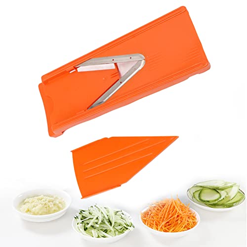 V Slicer Mandolin Cutter, Multifunctionele Mandolin Slicer voor Keuken, Handmatige groentesnijder voor Potato Uien Wortel Julienne 5