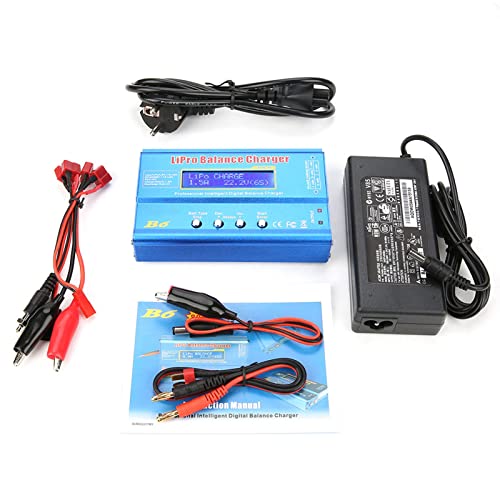 B6 80W digitale LCD Balance Charger Lozing Parallel Lader voor LLiPo NiMH RC Batterij (EUPlug)