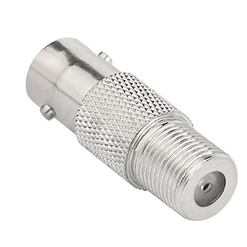 Type F Vrouw naar BNC Vrouwelijke Adapter RF Coaxiale Kabel Connector Koppelaar, Satelliet Schroef Socket Joiner voor CCTV Security Camera, DVR, Radio, Scanners, Antennes