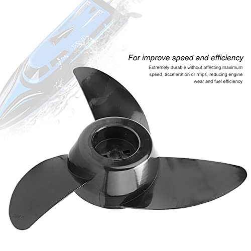 12V 24V buitenboord propeller marine propeller Thicken Plastic elektrische Bow Thruster passen Outboard Propeller accessoire voor Buitenboordmotor 4