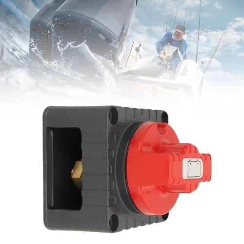 12-48 V 300A Batterij loskoppelen schakelaar Batterij storing Eenvoudige installatie voor Yacht Truck auto met koperen clips (Grey) 3