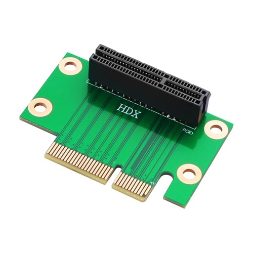 PCI-Express 4X Riser Card 90-Degree Adapter PCIE X4 Extender Extension Card voor 1U, kleine computer en server behuizing (HDX)