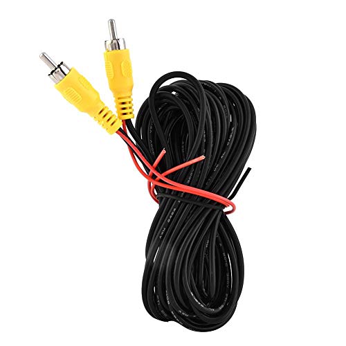 KIMISS RCA Kabel 6m Plug naar Plug RCA Auto achteruit weergave camera video AV-kabel