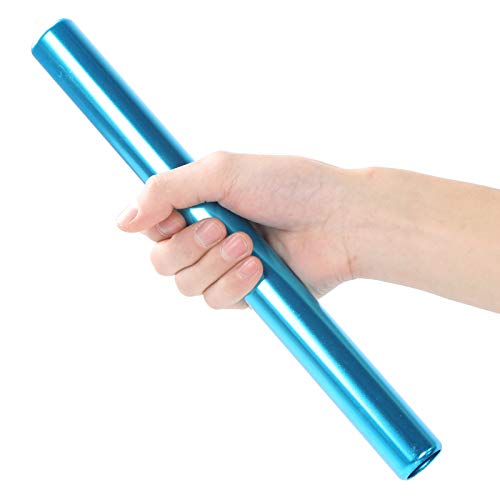 Relay Race Baton, 3Pcs Aluminium Track en Field Relay Baton Sports Relay Race Baton Track and Field Sprint Match Batons (Blue) Athletics 4