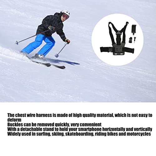 Mobiele telefoon borst Mount Harnas Actie Camera Borst Mount Draag Accessoires Outdoor Live Mobiele telefoon Borst Belt Borst Berg Harnassie Chesty Strap voor Osmo Actie 3