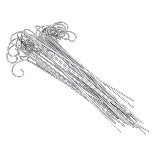 Tuin Plankenbord Haak, Plantenlabel houder, 30 stuks Plantenlabel Haakhouder Roestvrij stalen Tuin Markers Stake Plantenbord voor Bloem Pot Bonsai 200m m