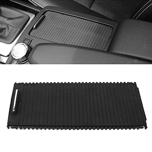 Center Console Roller Center Console Schuifroller Cuphouder Blind Cover A20468076079051 Vervanging voor Mercedes-Benz W204 W212(Zwart)