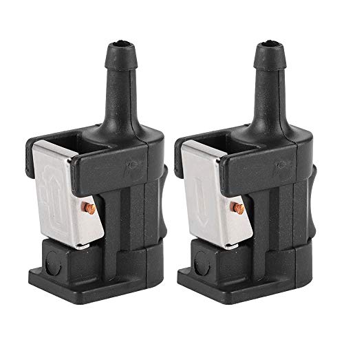 Buitenboord brandstofleidingconnector 1 paar vrouwelijke Barb brandstof slang lijn connector voor Marine Engine 8mm buitenboord 6E5-24305-06-00 kwik buitenboord brandstof connector suuonee buitenboord brandstof lijn connector 1 paar fema