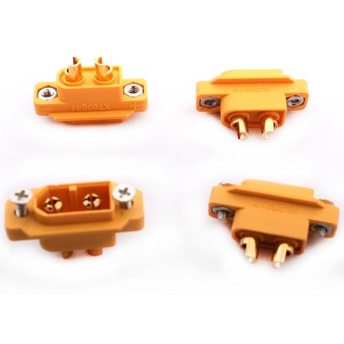5 paar XT-60 Plugs + 5 paar XT60E-M Flush-Mount Plugs Lipo Battery Connectors 2pin Connector Kabelplug 5