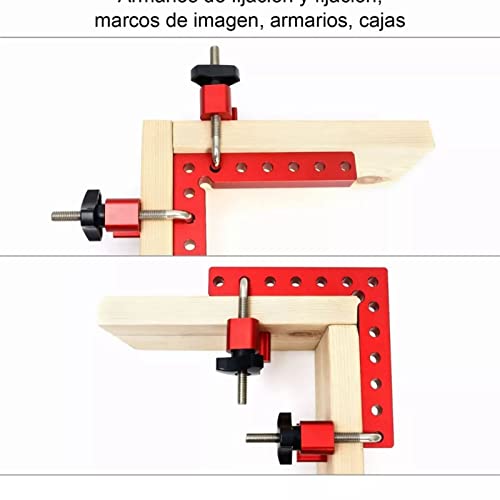 Naroote 90 graden Clamp Clip, praktische impactweerstand, hoge nauwkeurigheid, brede toepassing, Hoekklem, duurzaam voor houtbewerking 3
