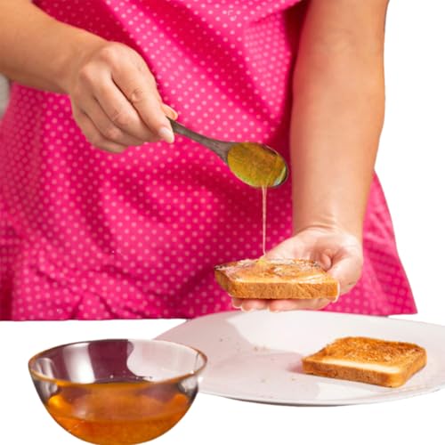 Houten lepel 6 stuks, honinglepel natuurlijke, kleine houten lepel, handgemaakte houten lepel, koffielepel voor warme chocolademelk, keukenaccessoires 4