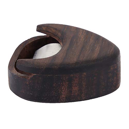Plectrumhouder Plectrumhouder Rosewood Premium Rosewood Plectrum Box Heart Shaped Pick Box lijmdoos voor standaard Plectrum, #785 4
