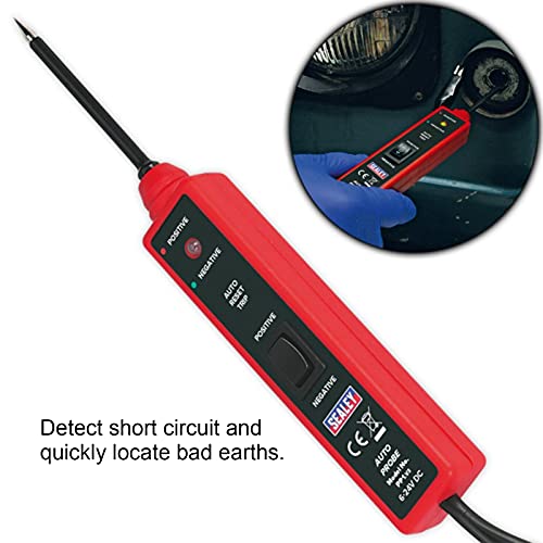 6-24V Elektrische Circuit Tester Detector Professional Automotive Circuit DetectorTool met 14,8ft Kabel 3
