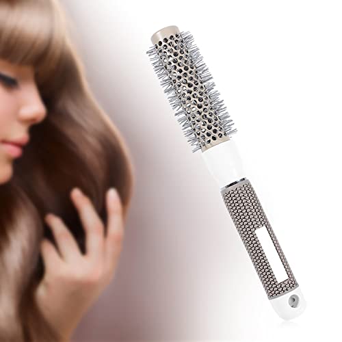 Ronde haarborstel Blow-Dry Drying Style Gezonde Salon Kappers Penselen Heat Resistant Ceramic Iron Comb, Nano Technology (32#)