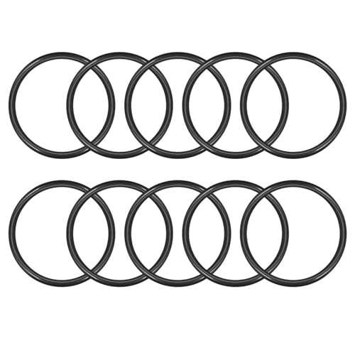 Verpakking van 10 Nitril Rubber O-ringen, 55mm Buitendiameter, 45mm Binnendiameter, 5mm brede, Rubber Wagers, Spacers, O-ringen, Seal Kit, Metrisch zegel