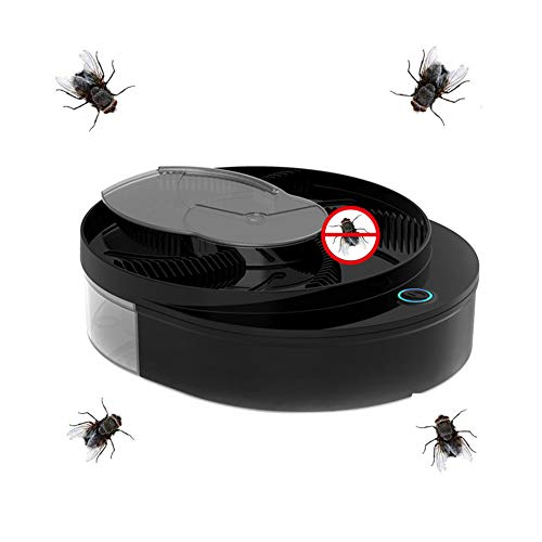 Elektrische Rotary Fly Trap, USB aangedreven Plastic Fly Trap, Automatische Insect Trap voor thuis, Hotel en Outdoor