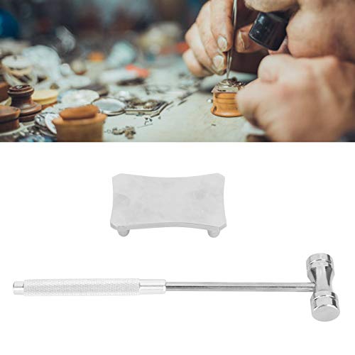 Multifunctionele kleine hamer, stalen dubbelkop hamer, multifunctionele doe-het-zelf hamer met antislip handvat, handgereedschap, mini hamer, horlogemaker gereedschap, persoonlijk speelgoed 5