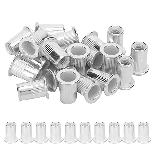 Rivet Nut, 200 stuks verpakt Aluminium Rivet Nuts bevestiging accessoire M6 3
