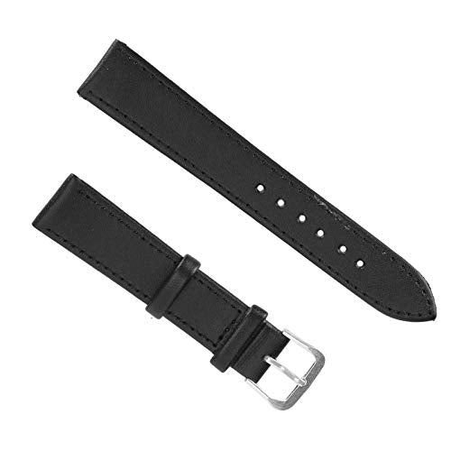 Horloge band horloge band met gesp, PU leer universele vervanging horloge band deel accessoire, horloge band vervanging voor mannen vrouwen(18mm)