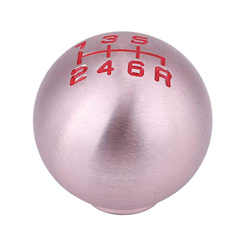 KIMISS Aluminium Legering Auto Transmissie Shifter Lever Knob Stick (6 Speeds) 3