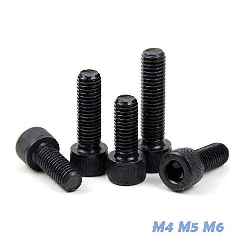 M4*45 Zwart 12,9 Hoge trek Graad hoge trek Socket Schroeven Schroeven schroeven Schroeven 5