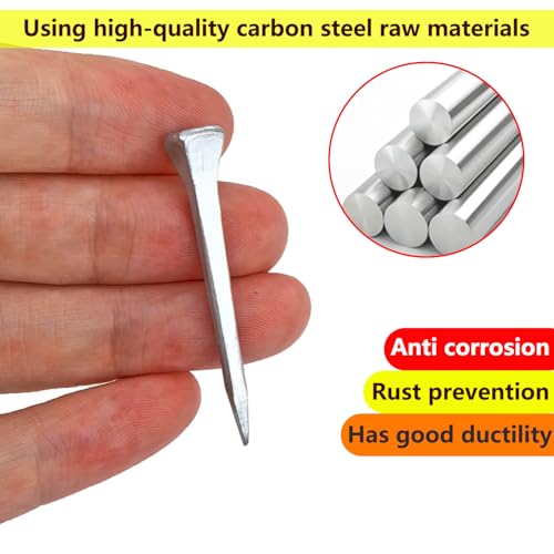 60 stuks Horse Horseshoe Nails, E5 (51mm) Paardenschoenen Paardengereedschap Accessoires voor Paardengereedschap, Paardenschoen Nagels voor Paardenrennen, Paarden, Paardensport 3