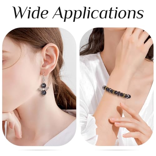 120 stuks klei-strass disco-kralen voor het maken van kristallen effenen disco bal kraal grootgat Europese Platte ronde kralen voor doe-het-zelf sieraden oorlogen ketting armband 3