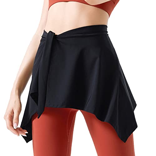 Sportrok Cover, Polyester Fiber Soft Absorberende Yoga One Piece Tie Up rok voor Fitness Sense