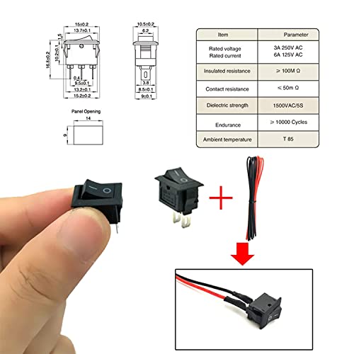 8 Set DC Mini Motoren, Elektrische Learning Set, Elektrisch, Rechthoekig, 1.5-3 V, 15000-16500 RPM, 8 x AA Batterijhouder, 8 x Schakelschakelaar, Mini Ventilator Blade 4