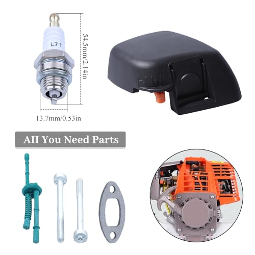 FS55R Luchtfilter, brandstofleiding, primerpomp, stemkit voor STIHL FS55 FS38 FS45 FS46 KM55 HL45 MM55 bosmaaier