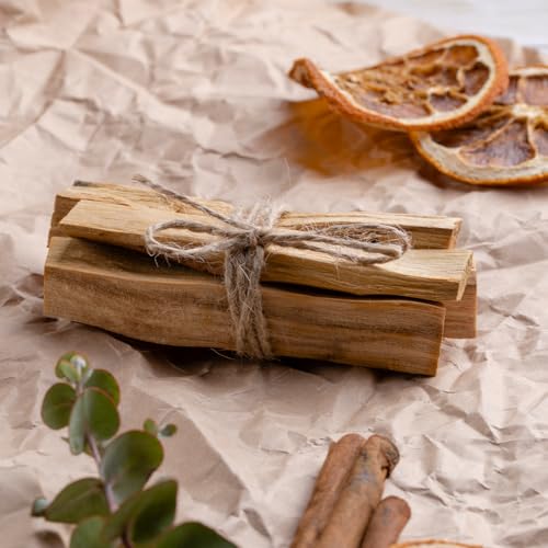7 stuks Palo Santo sticks Rauw houten stokjes Natuurlijk heilig hout Bevordert een harmonieuze balans tussen lichaam en geest Geschikt voor binnen en buiten 3