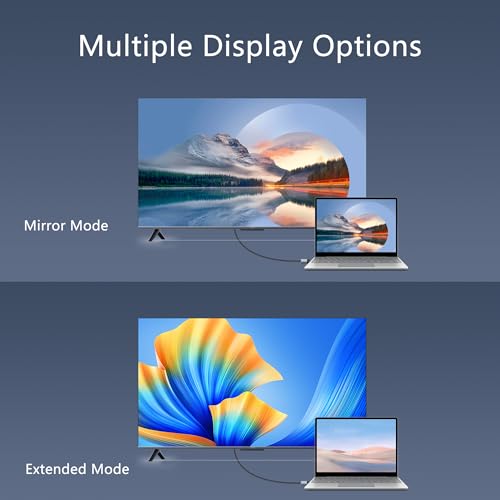 USB C to DisplayPort Adapter 1.4 8K@ 60Hz DisplayPort Plug Type C to Female Adapter met 100W PD voeding voor MacBook Pro 2018 Steam Deck 2019, IPAD Pro/iMac 2020/2018 3