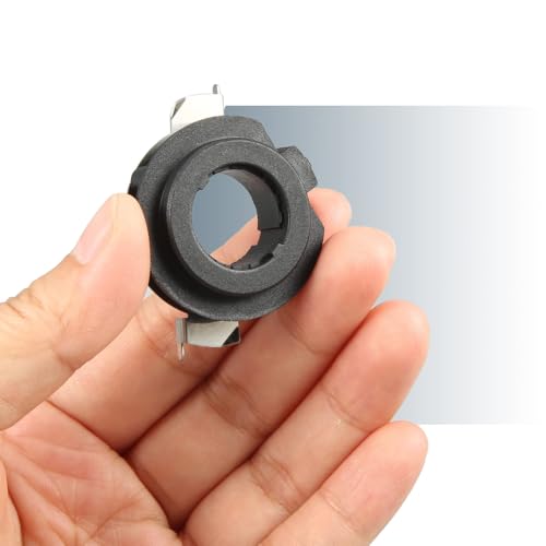 2 stuks Auto H7 Koplamp Adapter Socket houder Lamp Cover Base Bracket Montage Clip 5