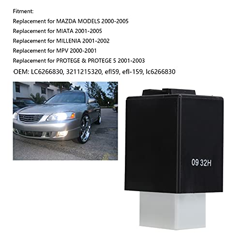 Auto Turn Signal Light Hazard Flasher LC6266830, Turn Signal Hazard Flasher Relay Module Fuse Vervanging voor MODELS 2000-2005