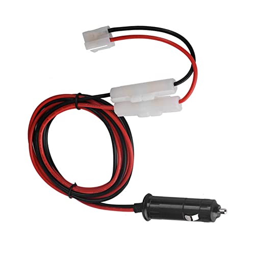 Car Mobile Radio Power Cable, T Shape Sigaret Lighter FT-7900 7800 8800 8900 1907 Sigaret Aansteker Vorm Installaties en anderemotive Kabels FT 7900 5