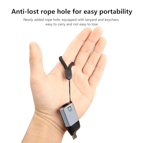 Gigabit USB-C RJ45 Ethernet Adapter aan USB C Ethernet Port Converter met PD Type-C Oplaadpoort 100W voor computers, tabletten en andere apparaten 4