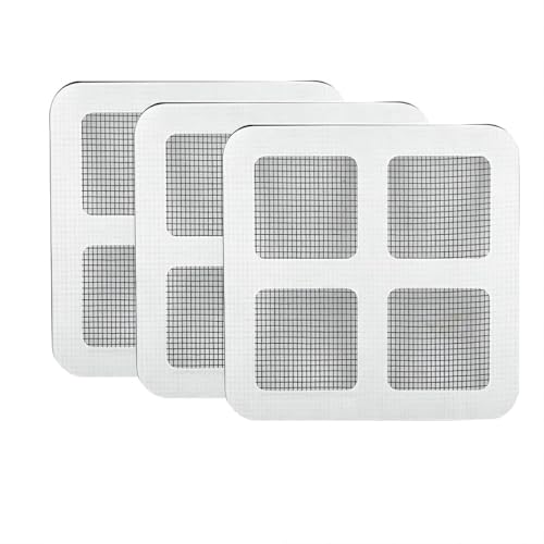 Mosquito Net Reparatie Reparatie Mosquito Net Reparatie Patches voor Mosquito Net Reparatie Sterke Kleefstof voor Windows en Deuren 10 x 10 cm Pack van 10