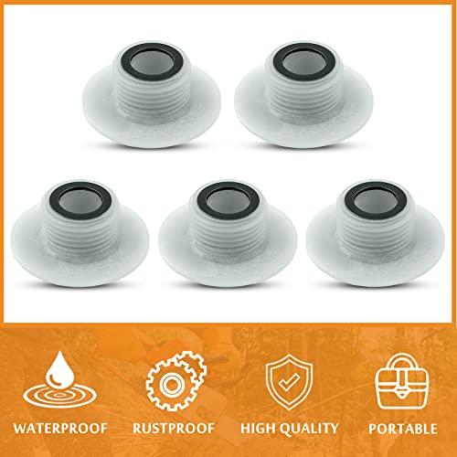 5Pcs oliepomp Worm Gear Kit voor Chinese kettingzaag 4500 5200 5800 45cc 52cc 58cc kettingzaag