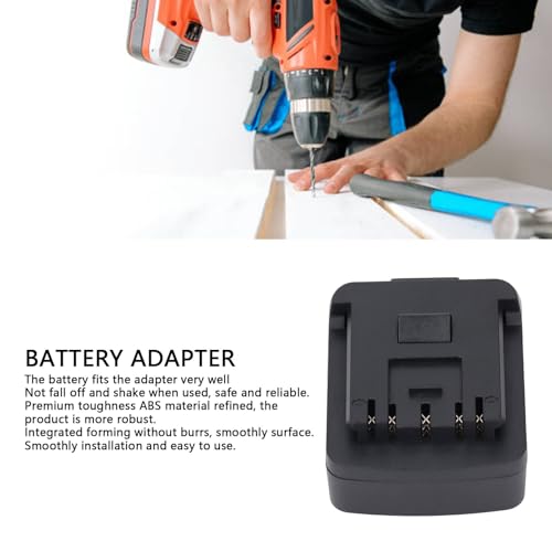 Parkside X20V Lithium batterijadapter voor BBT622 BBT609 BBT618G 18V Batterijgereedschappen met nauwkeurige pasvorm Design Naadloze installatie