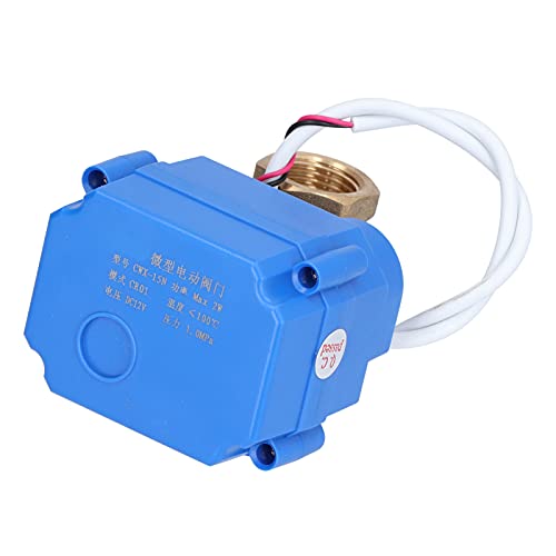 DC12V DN15 1/2in elektrische kogelventiel BSP Messing gemotoriseerde switch accessoire Part 3