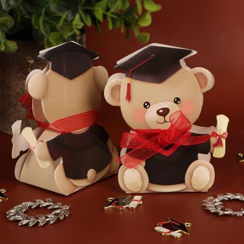 50st Baby Bears, Afstudeer Geschenk Boxen, Kleine Graduatie, Gast Cadeau Boxen, Leuke Cadeau Boxen voor Gast Cadeau, Graduatie, Graduatie Decoratie 4