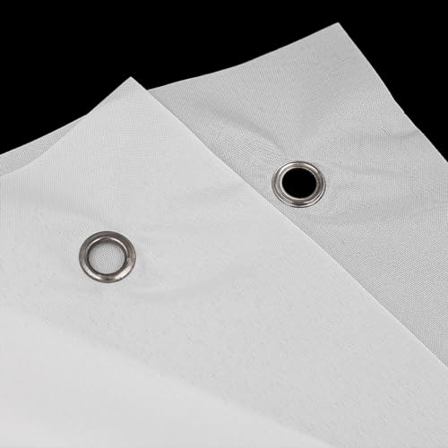 2 Sets Blanco Banner Vlaggen 180 X 60 cm Banner wit om te schilderen voor DIY Outdoor Wall Aanmelden Outdoor Event Weergave 5