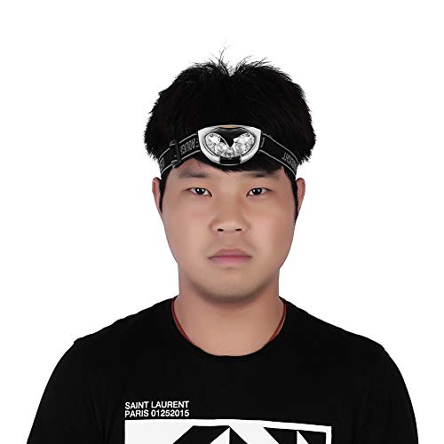 LED-koplamp, superheldere waterdichte koplamp met 3 modi, 1200 Lm verstelbare hoek en hoofdbandriem, koplamp voor kamperen, vissen, wandelen, noodgevallen 5