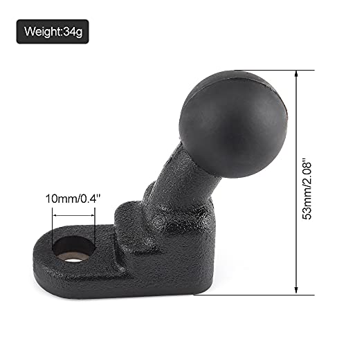Motorfiets Spiegel Base Mounts Bracket Vaste Balhouder GPS Voorruit met 10mm gat Universele andere Mount Ball 3