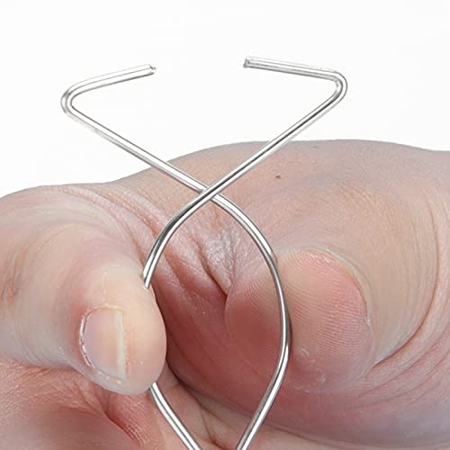 40 st Plafondhaak Clips F2 Metalen Hook Automatische Rebound Clips Hang Plafondhaken voor Office, Party, Home en bruiloft Decoratie Plafond, 5,8 x 3 x 1,8 cm 4