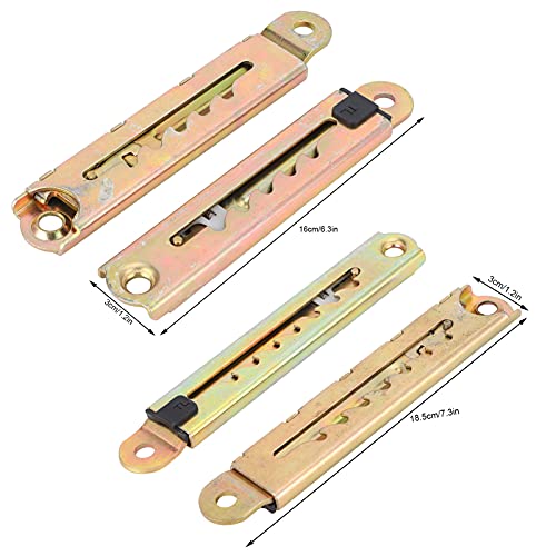 Optillende Scharnier, Verstelbare telescoop Scharnier Headrest Hoogteaanpassing Meubilair Hardware Accessoires Strijkijzer Materiaal (5-Gear)