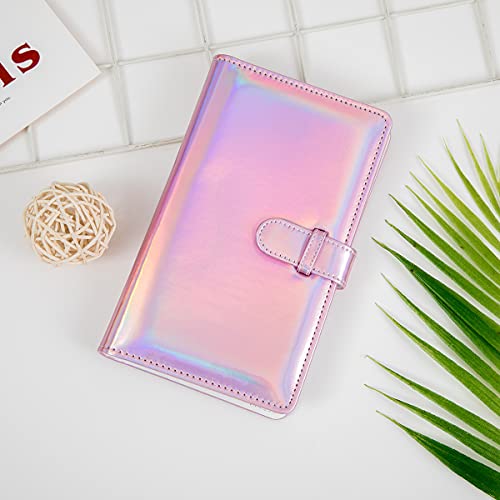 96 Pockets 3-inch film portemonnee PU lederen fotoalbum Compatibel met Fujlfilm Instax Mini Instant Film (Rainbow) 3