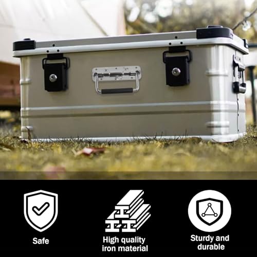 Verpakking van 2 opvouwbare handgrepen, 140 mm, Roestvrij staal, Opvouwbare handgrepen, Opvouwbare handgreep, metalen handgrepen, Spring Carry Handle voor luidsprekers, gereedschapsdozen, gereedschapskist 4