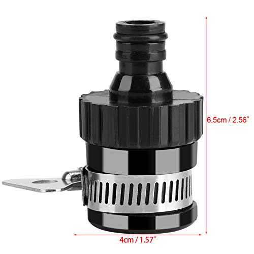 Mixer Tap slang Connector Threadless Tap Adapter Mixer Keuken Tuinslang Fitting Clamp Tap Adapter voor tuinslang 3