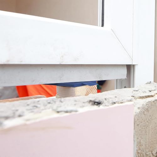 Zee 40-delige kunststof vulset, vulset, 6 maten kunststof vulstoffen (1 mm - 6 mm), kleur-gecodeerd, eenvoudig te installeren, ideaal voor latten, vleugelbevestigingen en afstanden 5